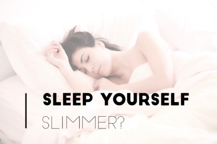 sleep yourself slimmer