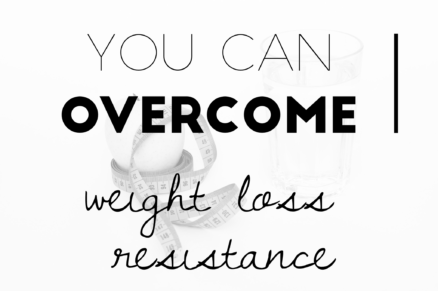 Weight loss resistance